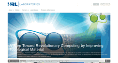Desktop Screenshot of hrl.com